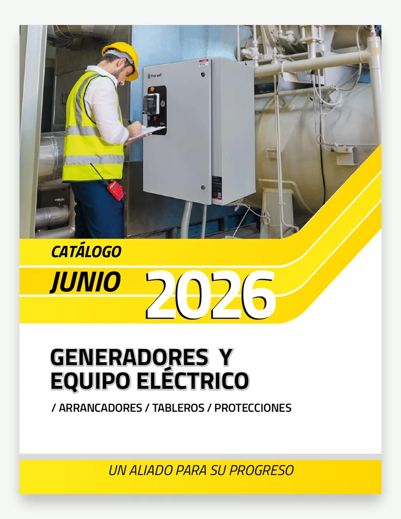 Portada Generadores y equipo eléctrico